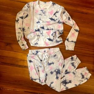 Tie Dye PJ/ Lounge Set